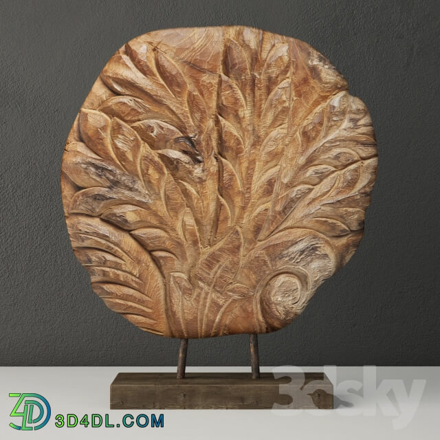 Other decorative objects - Piece of Wood With a Base _ ZARA HOME