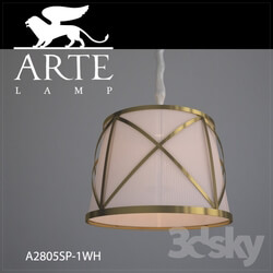 Ceiling light - Hanging lamp Arte Lamp A2805SP-1WH 
