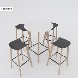 Table _ Chair - Conmoto CHAIRMAN table bar-stool 