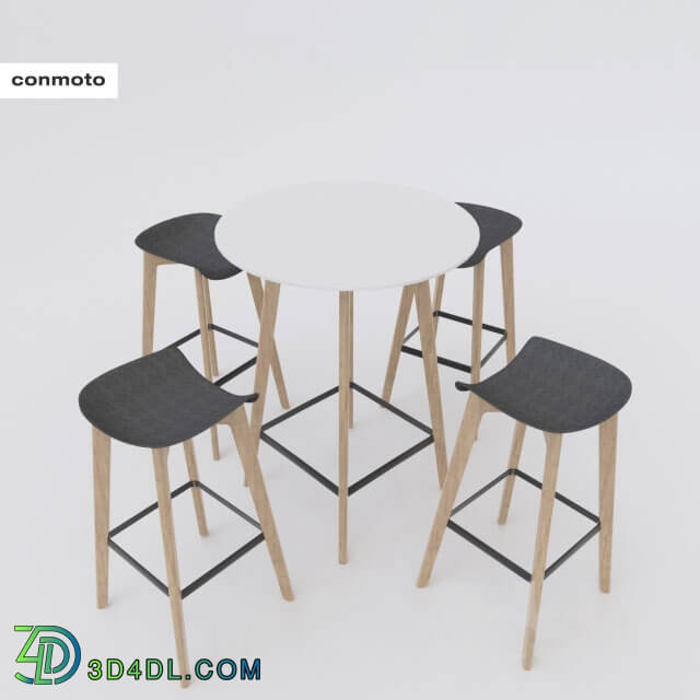 Table _ Chair - Conmoto CHAIRMAN table bar-stool