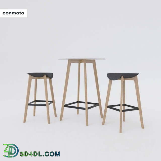 Table _ Chair - Conmoto CHAIRMAN table bar-stool