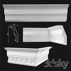Decorative plaster - Cornices 