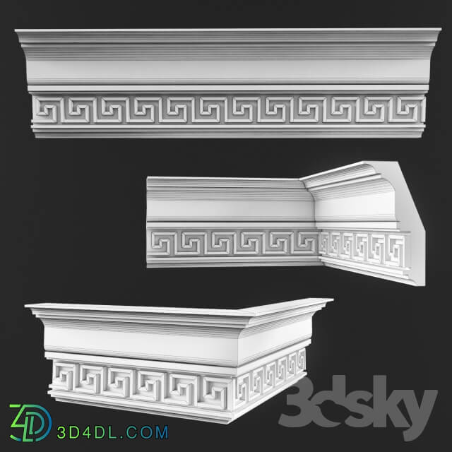 Decorative plaster - Cornices