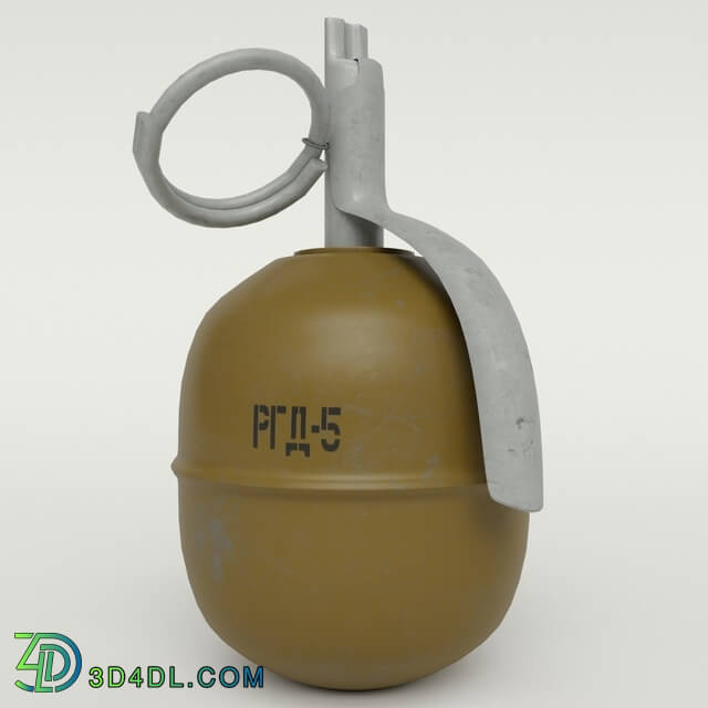 Weaponry - A set of grenades in the box
