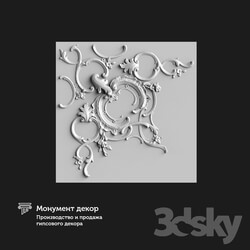 Decorative plaster - OM Corner UT 04 