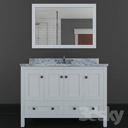 Bathroom furniture - Samples 49 _Single Bathroom Vanity Set with Mirror By Winston Porter 