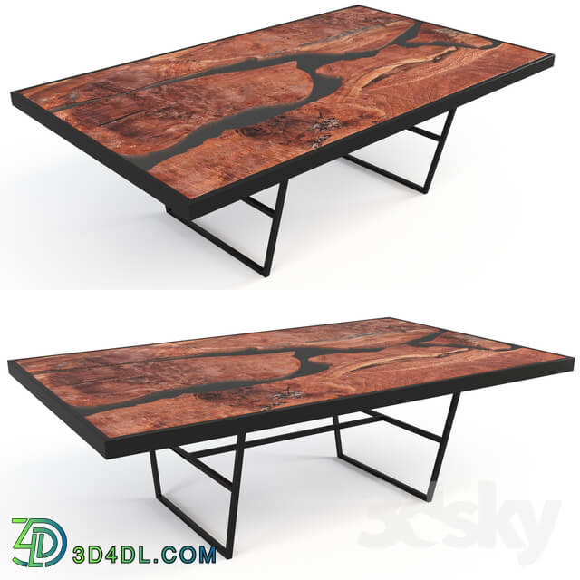 Table - River Coffee Table Walnut