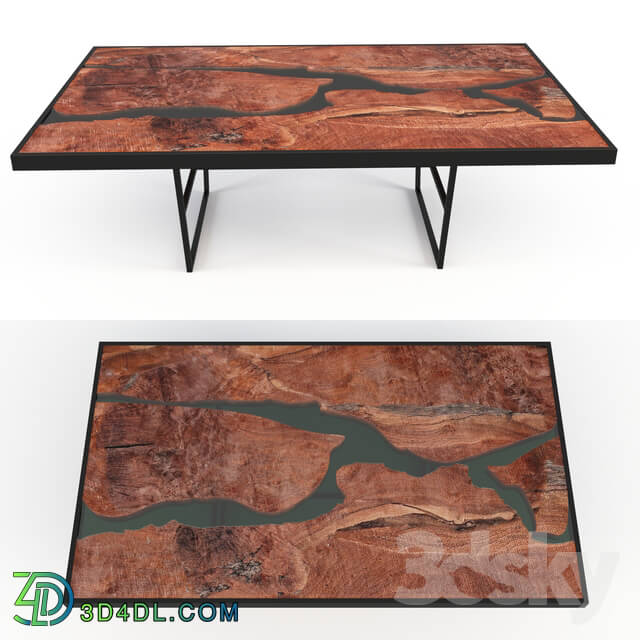Table - River Coffee Table Walnut