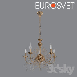 Ceiling light - OM Suspended chandelier with crystal Eurosvet 10094_5 Wispa 