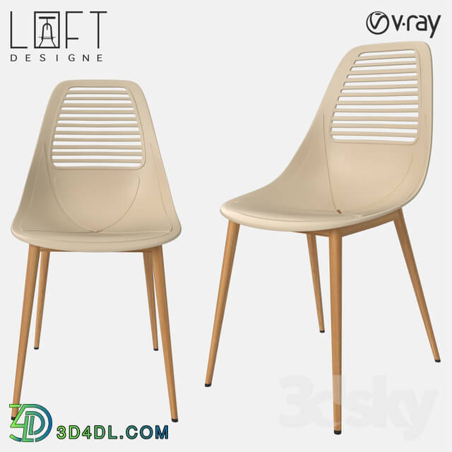 Chair - Chair LoftDesigne 30228 model