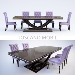 Table _ Chair - Dining table TOSCANO MOBIL 