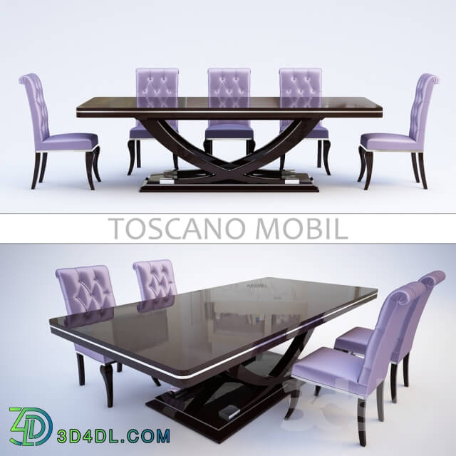 Table _ Chair - Dining table TOSCANO MOBIL