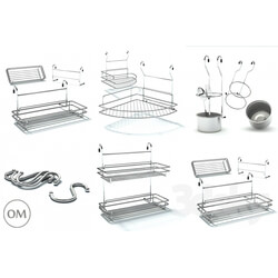 Other kitchen accessories - TESCOMA MONTI reylingovaya system 