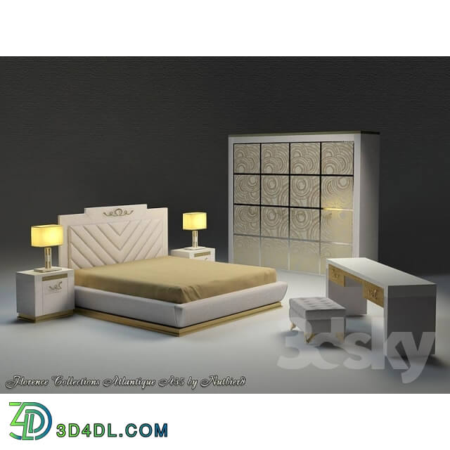 Bed - Bedrooms Atlantique A35 Florence collections