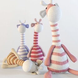 Toy - Giraffes textile 