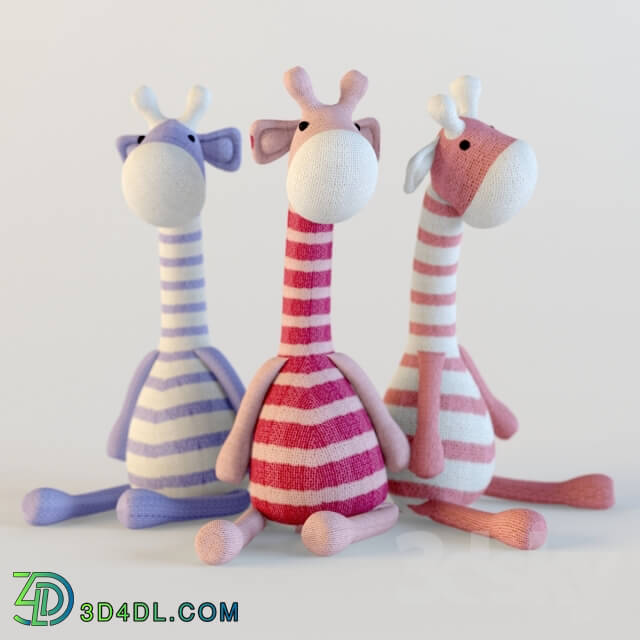Toy - Giraffes textile