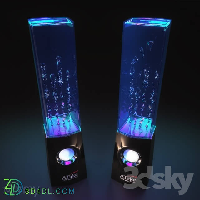 Audio tech - Dancing Water Speakers