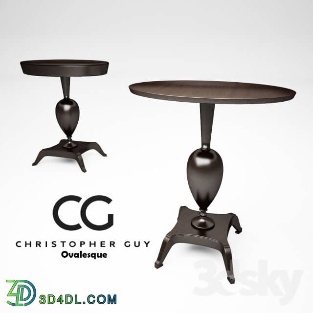 Table - CHRISTOPHER GUY OVALESQUE