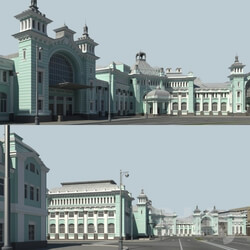Building - Belorussky Train Station 
