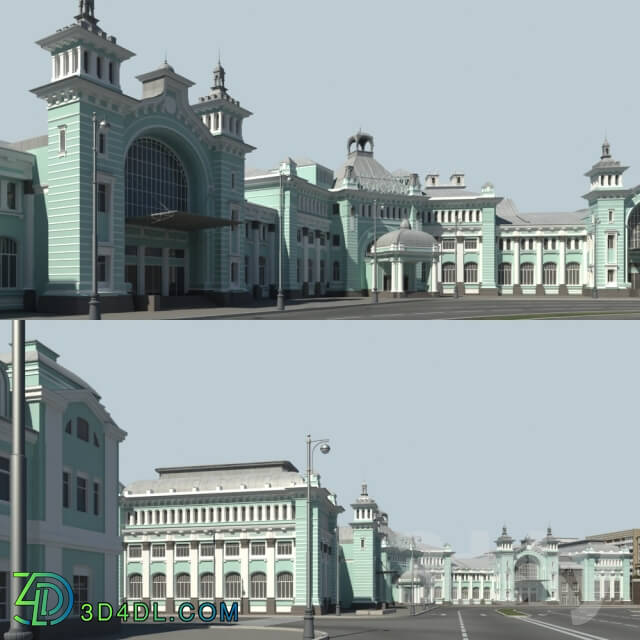 Building - Belorussky Train Station
