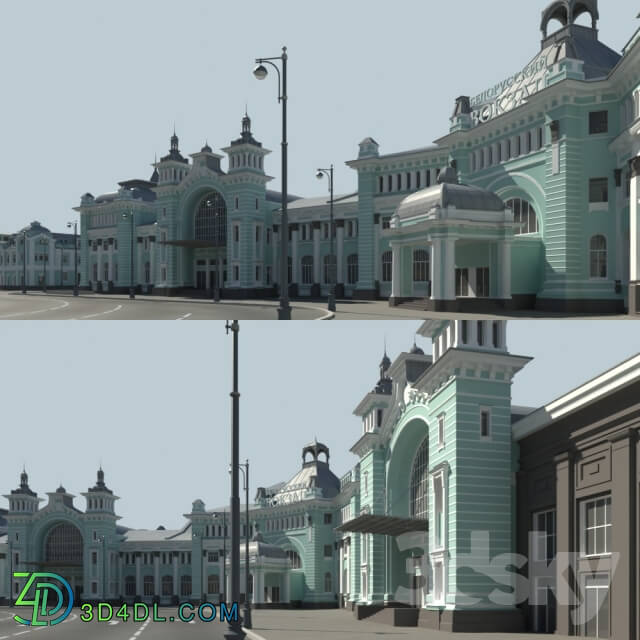 Building - Belorussky Train Station