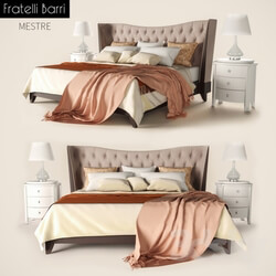 Bed - Bed with bedside tables Fratelli Barri Mestre 