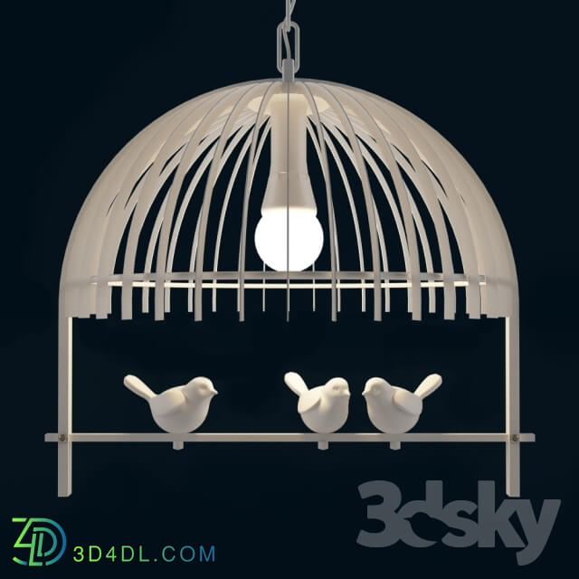 Ceiling light - Birds Lamp