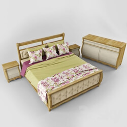 Bed - The furniture in the bedroom 