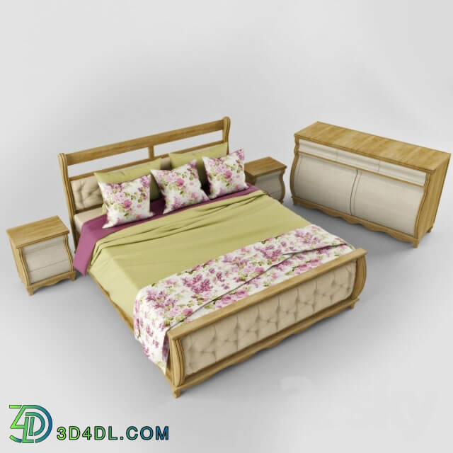 Bed - The furniture in the bedroom