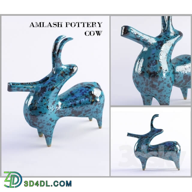 Sculpture - Amlash Pottery Cow
