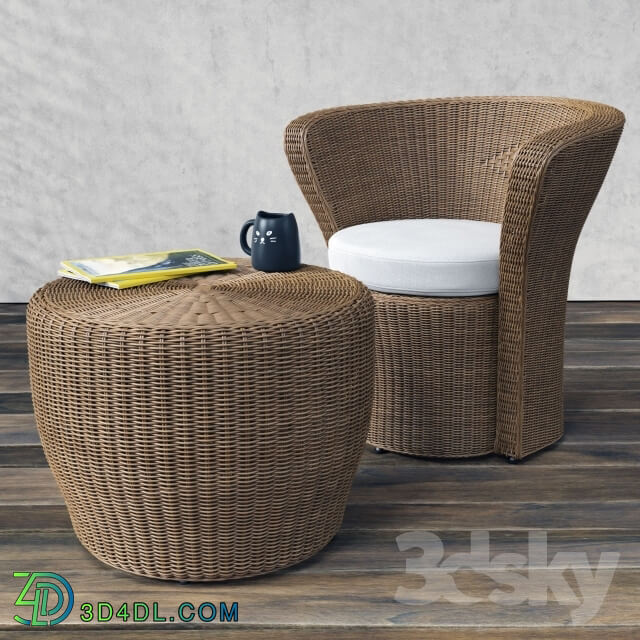 Table _ Chair - VARASCHIN Bolero Easy Chair