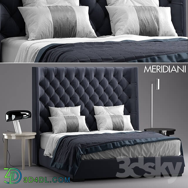 Bed - Bed Meridiani TURMAN