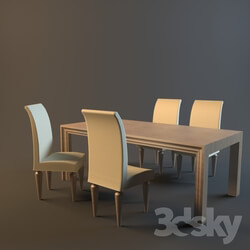 Table _ Chair - table and chairs of the EGO 