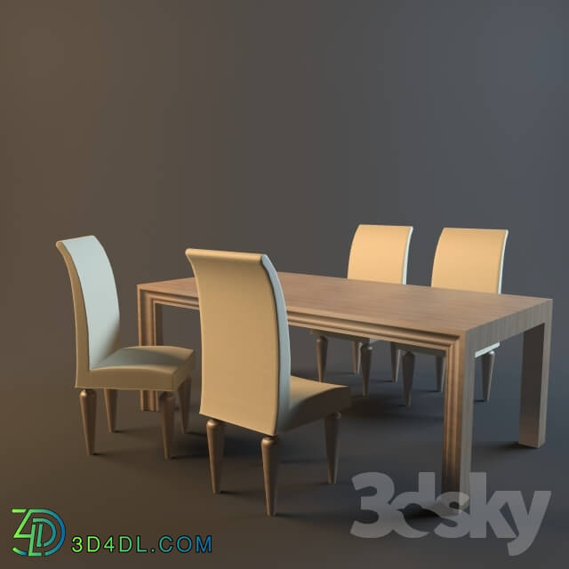 Table _ Chair - table and chairs of the EGO