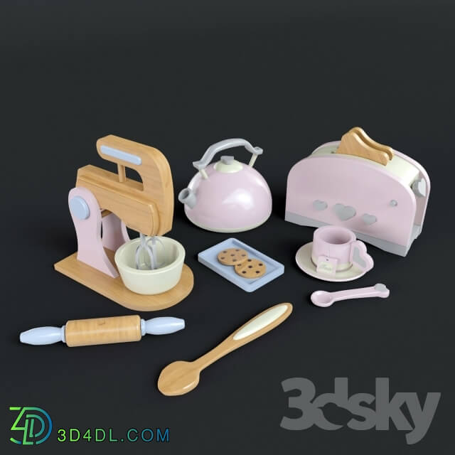 Toy - Kid Kraft. Pastel Set