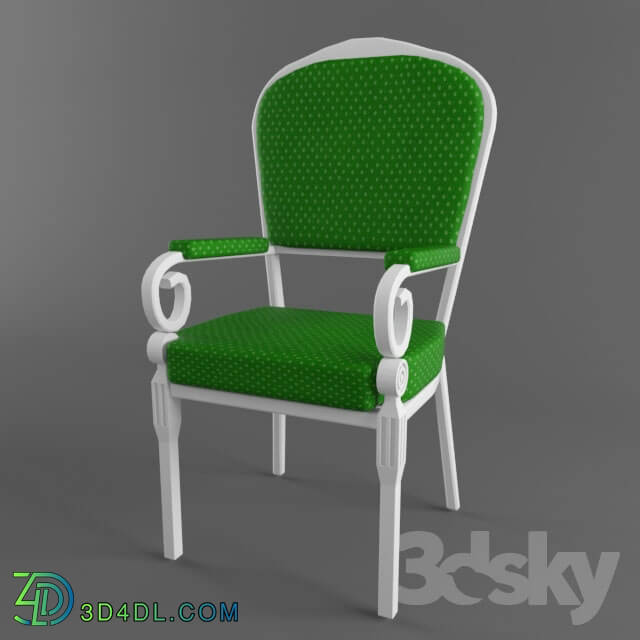 Chair - Green chair classic