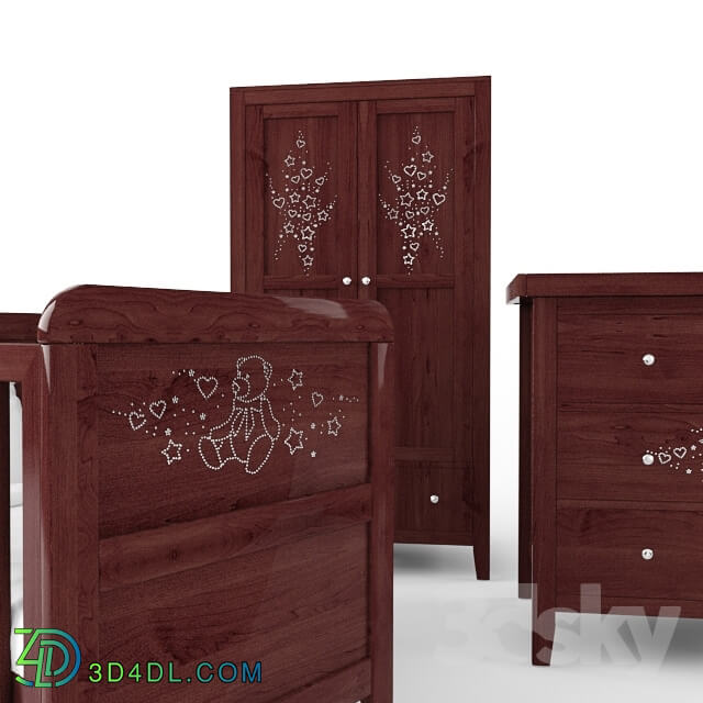 Full furniture set - set of furniture for the nursery _quot_Marika_quot_