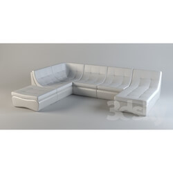 Sofa - Sofa Armani Silver 