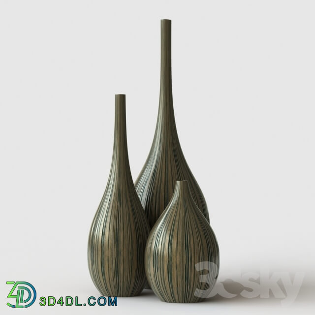 Vase - Decorative vase made of wood _quot_LP 588_quot_