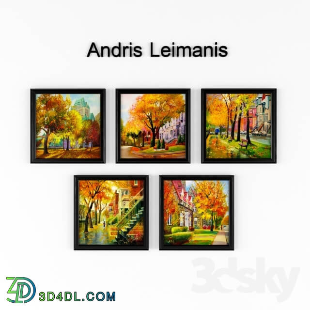 Frame - Paintings Andris Leimanis