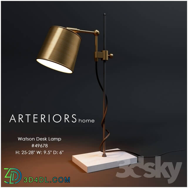 Table lamp - Table Lamp Arteriors Watson Desk Lamp