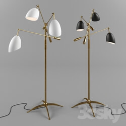 Floor lamp - Sommerard Triple Arm Floor Lamp 