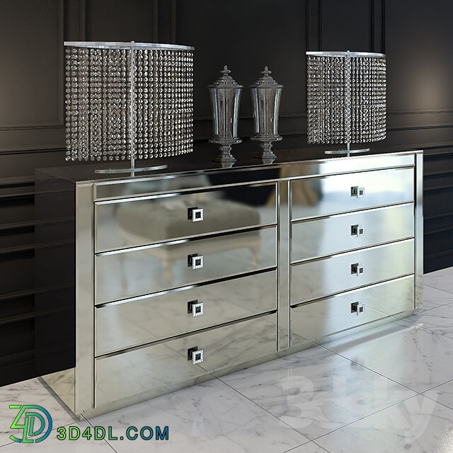 Sideboard _ Chest of drawer - Chest DV HOME COLLECTION art. Envy como