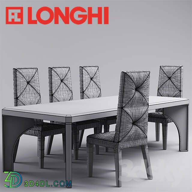 Table _ Chair - table longhi Rim_ chair longhi Must_ table longhi karl