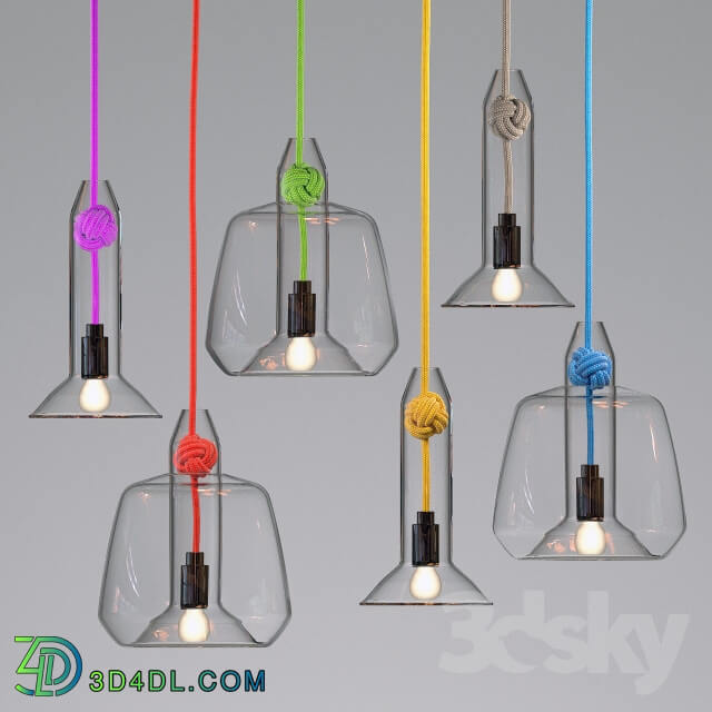 Ceiling light - Fixtures Vitamin _Knot Pendant Lamp- Large_ Small_