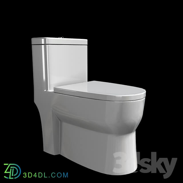 Toilet and Bidet - Flush toilet