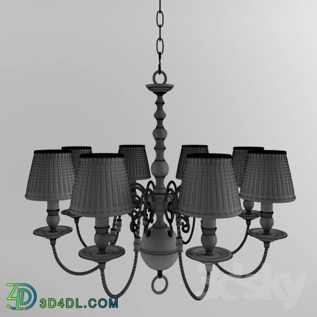 Ceiling light - Eichholtz Chandelier Bourbon