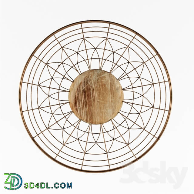 Other decorative objects - Wood and Metal Wall Decor