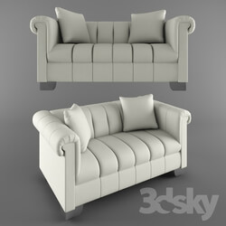 Sofa - Hilaire chesterfield loveseat 