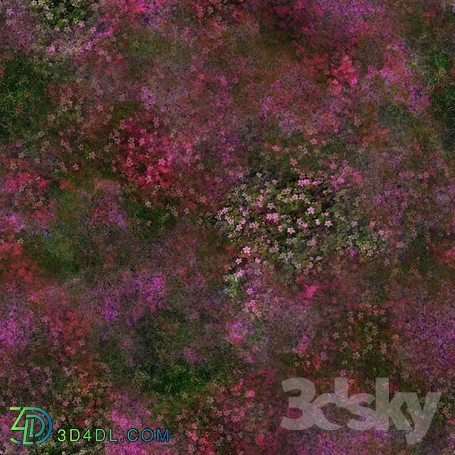 Natural materials - Lawn texture for 3dmax